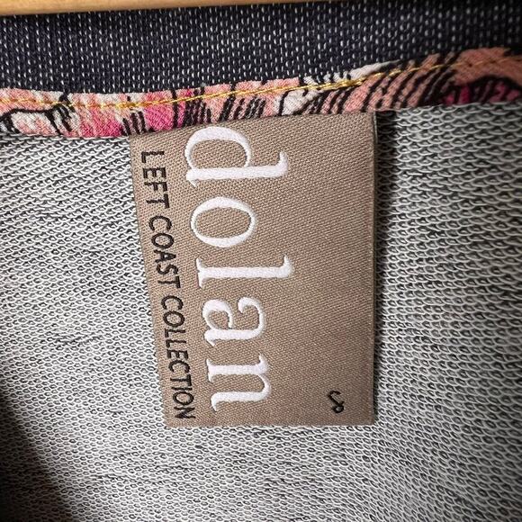 Anthropologie Dolan Jacket Womens Size Small Blue Cropped Trench Open Front - Picture 2 of 16